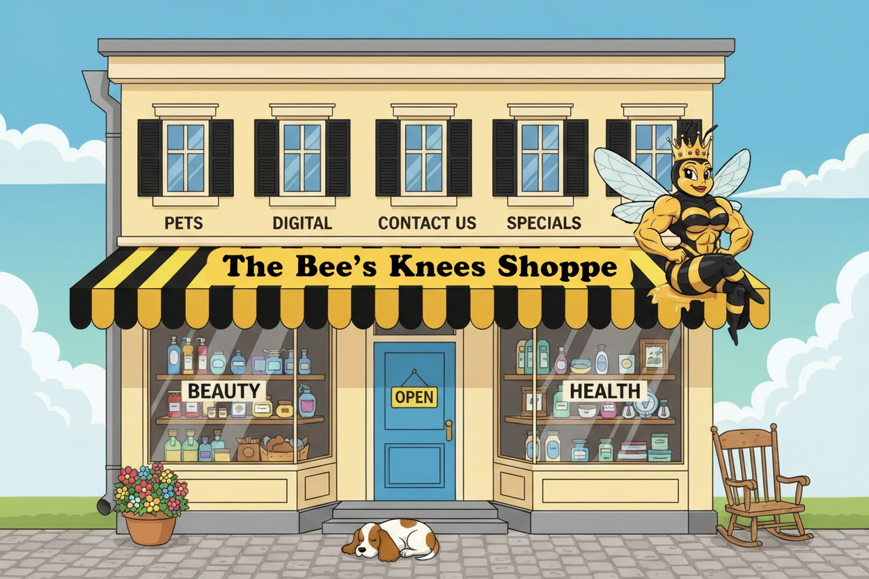 Storefront illustration